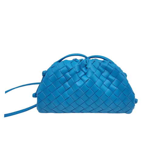 AZURE BLUE POUCH BAG