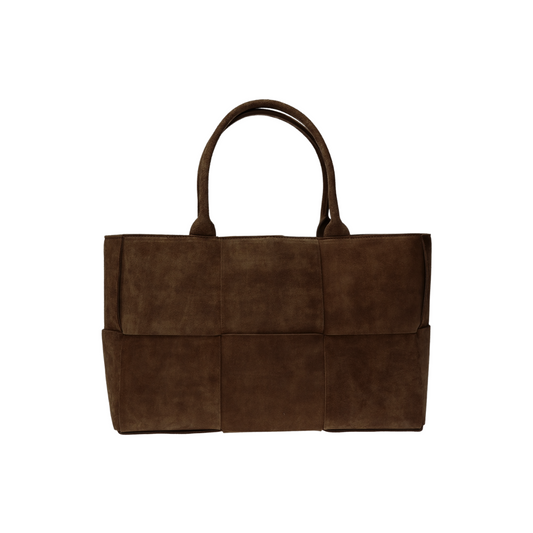 LULU BROWN SUEDE BAG