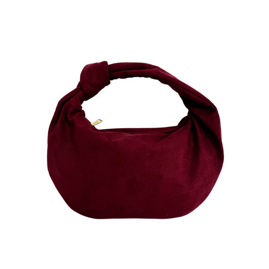 SMOOTH WINE SUEDE XL BAG