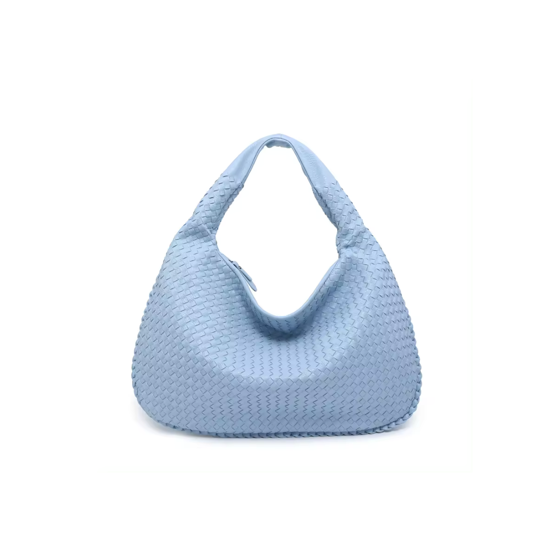 BABY BLUE KNOT BAG